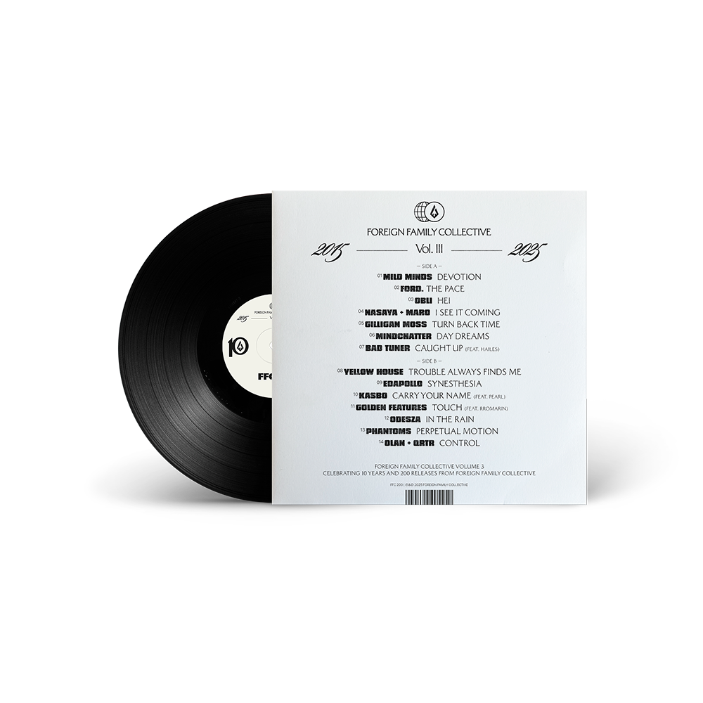 FFC VOL. 3 (Black Vinyl) Back