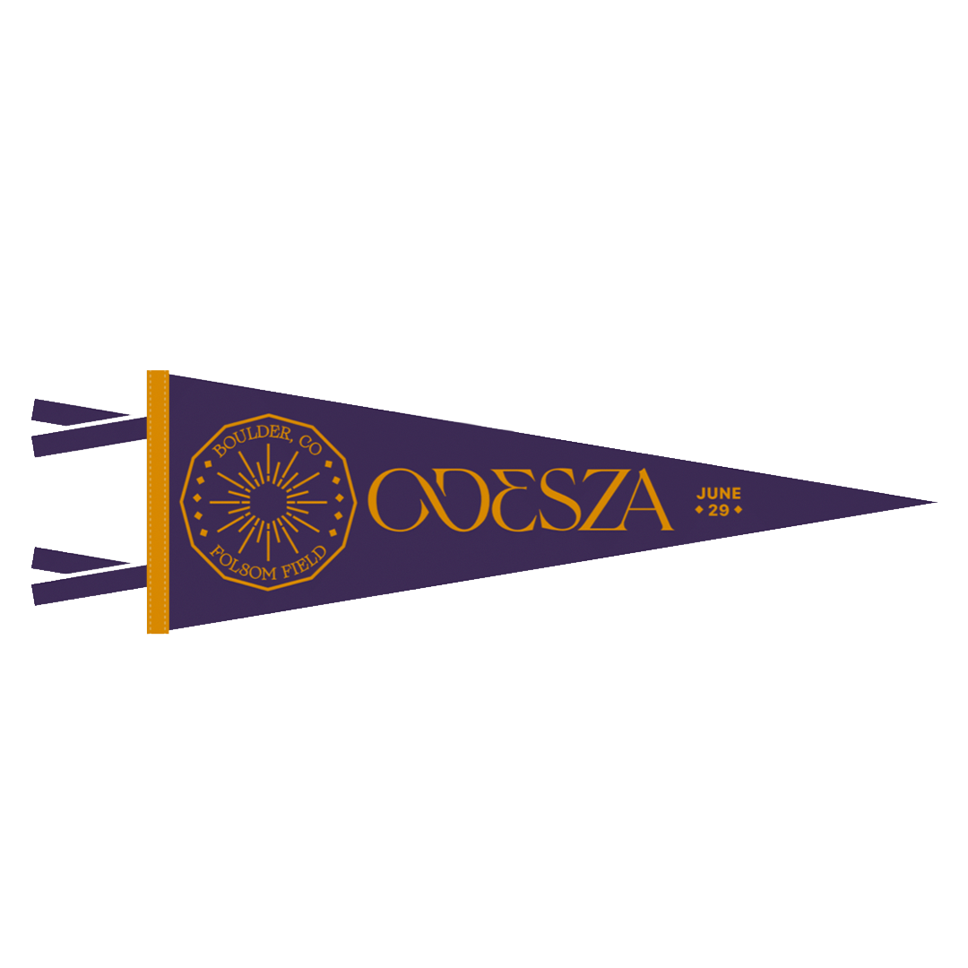 Boulder Finale Pennant ODESZA