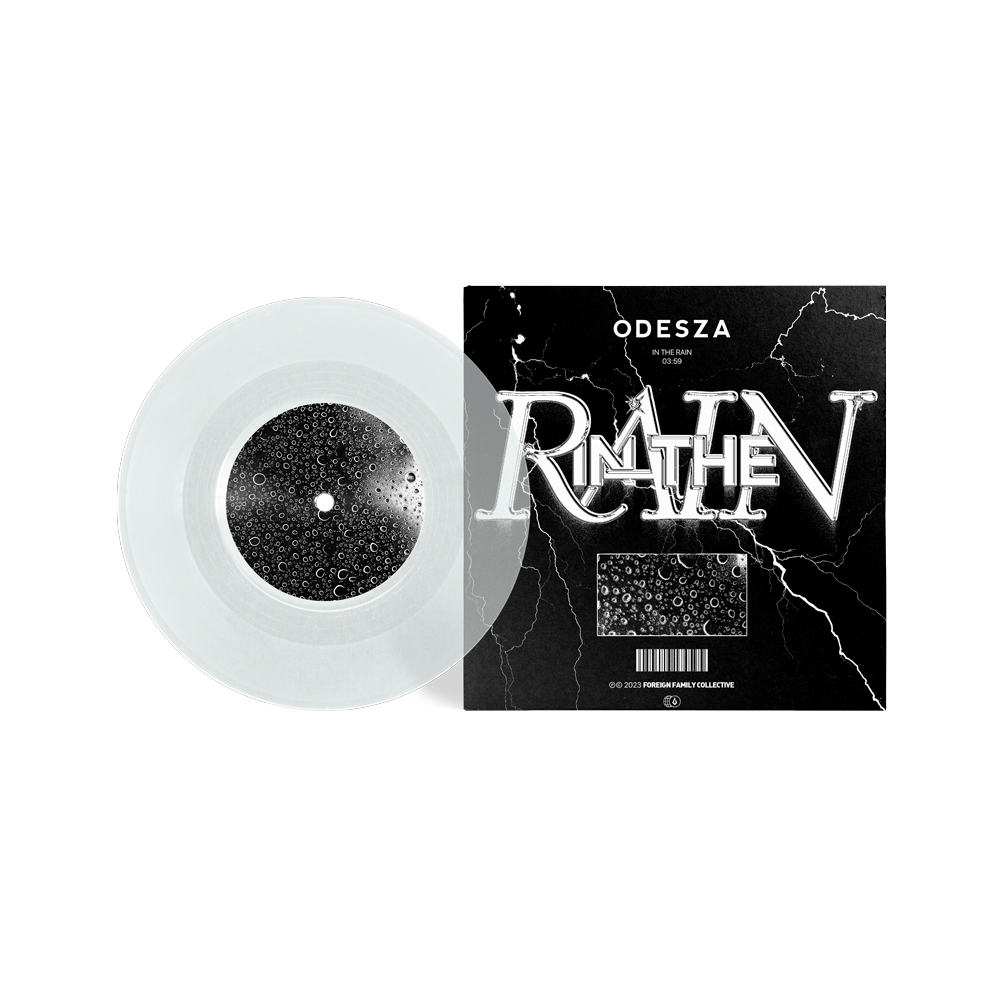 In The Rain - 7” Single Back