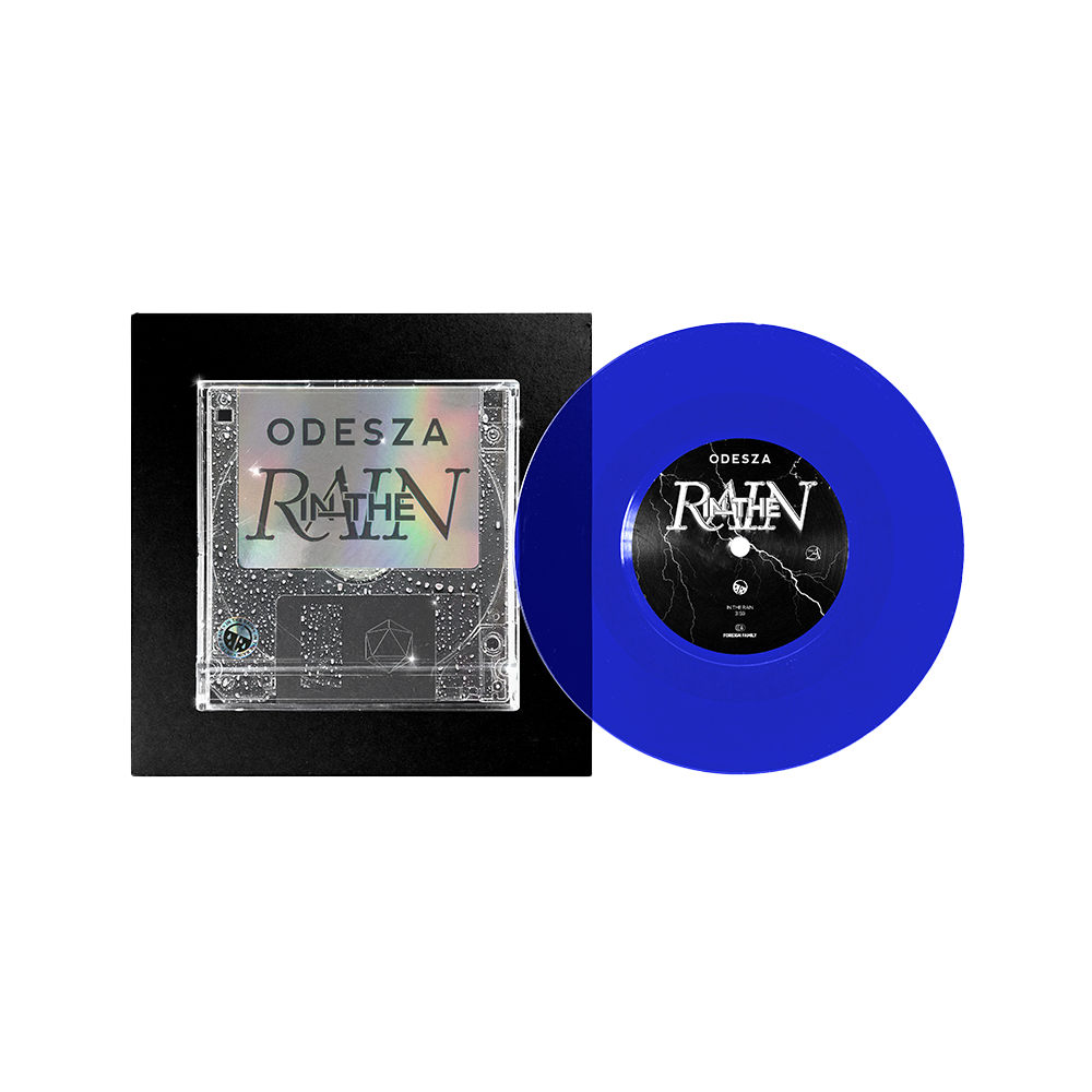 In The Rain - 7" Single (Blue) Front