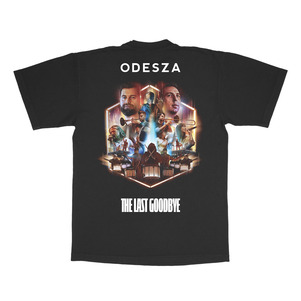 The Last Goodbye Live Band Tee Back