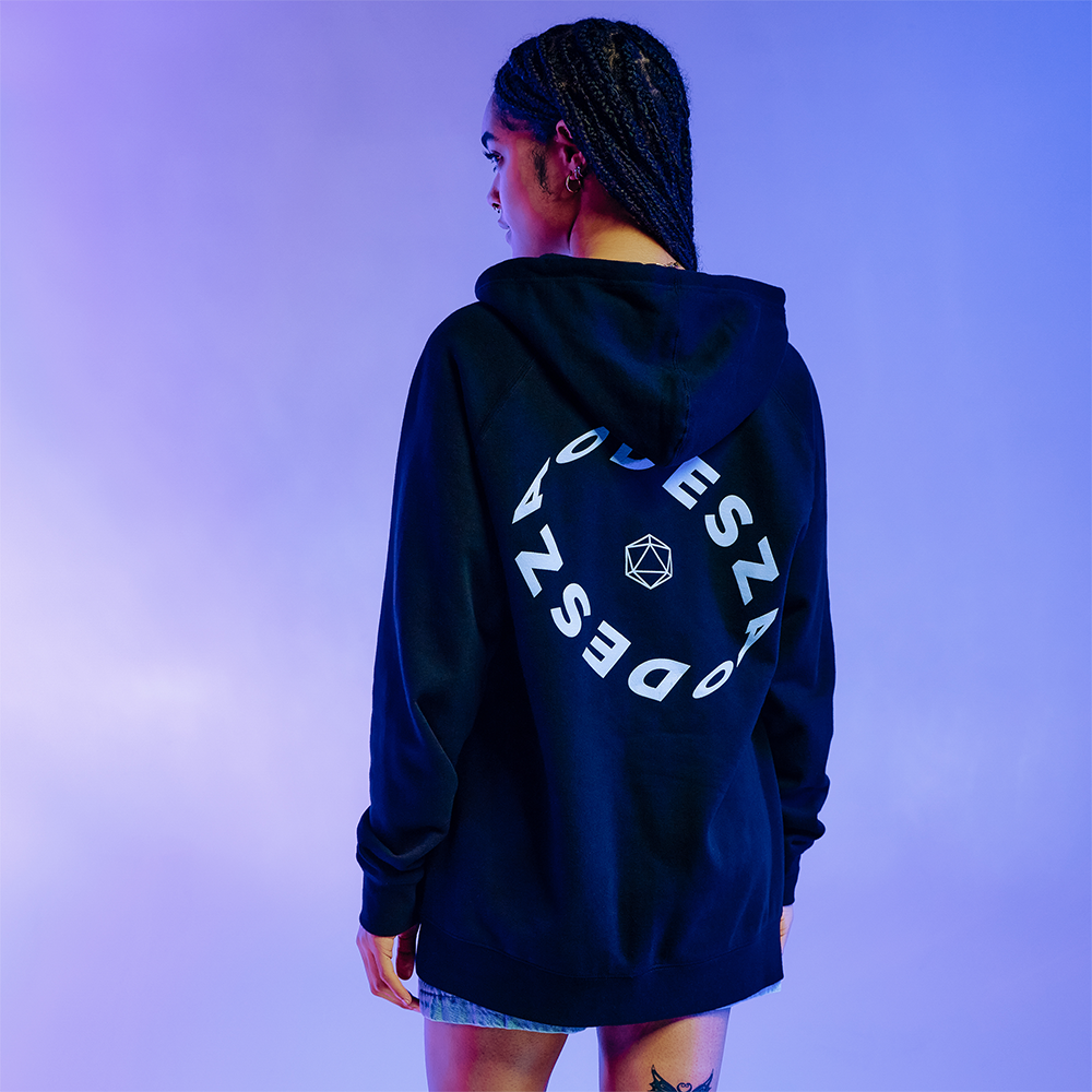 Orbit Zip Hoodie Model Back