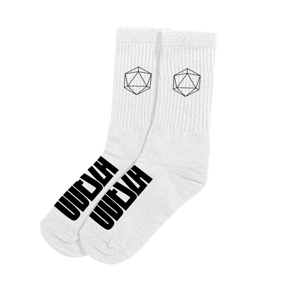 Woven Socks (White)