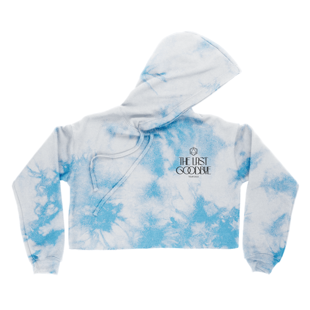 TLG Tie Dye Cropped Hoodie - ODESZA TLG Tie Dye Cropped Hoodie - ODESZA