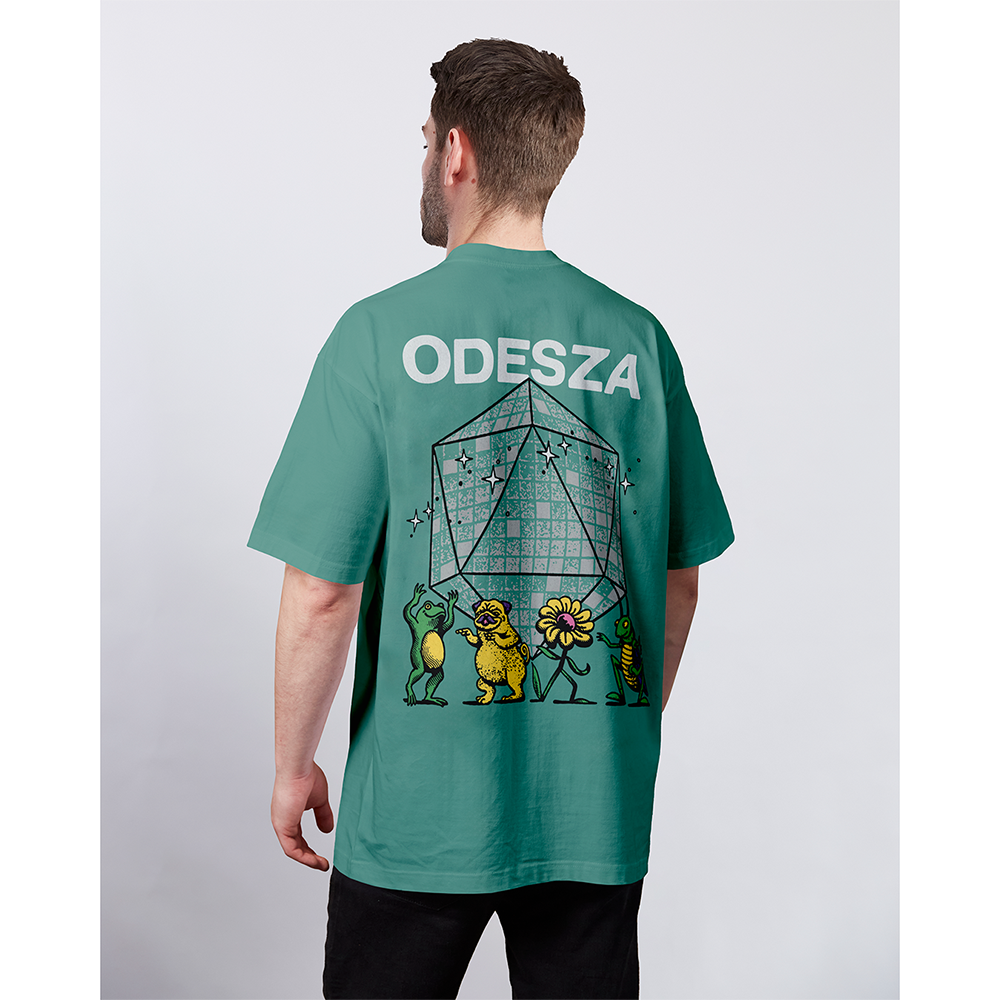 Animals Tee Model Back