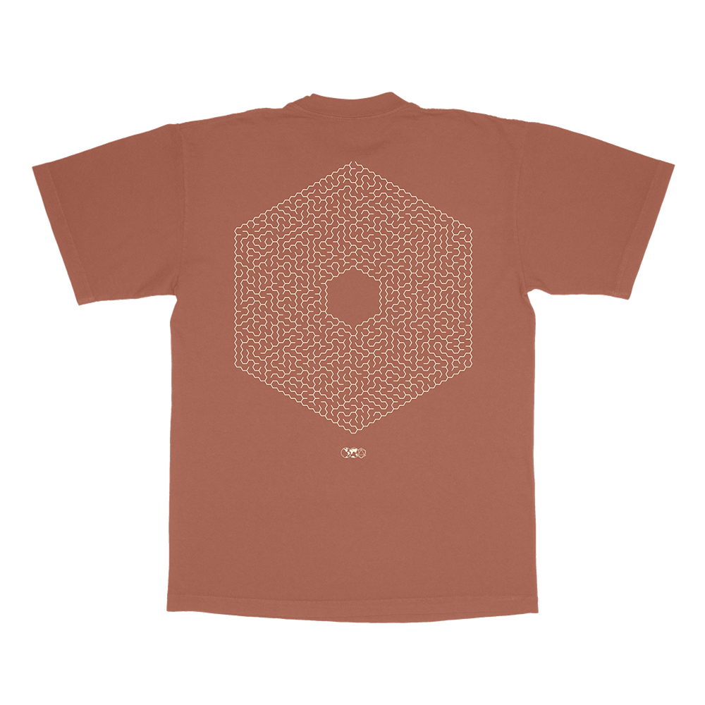TLG Maze T-Shirt (Clay) Back