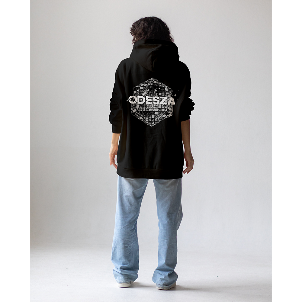 Disco Hoodie Model Back