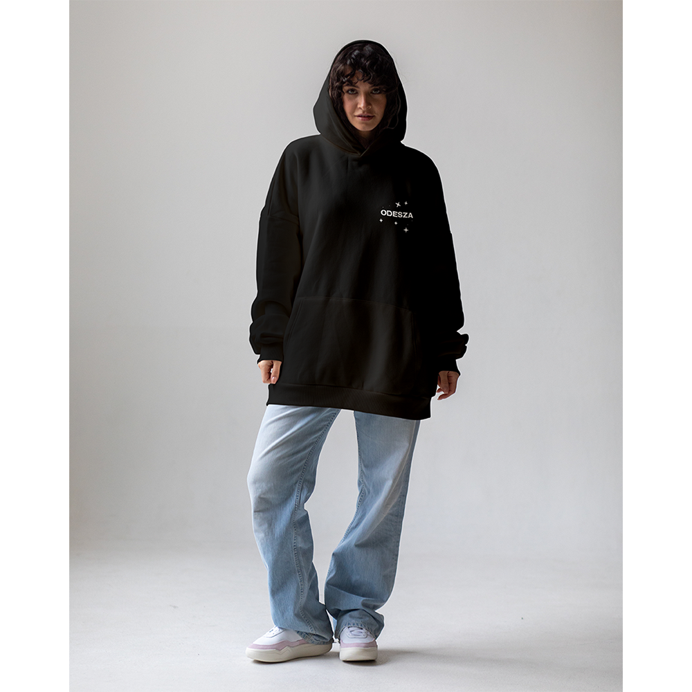 Disco Hoodie Model Front