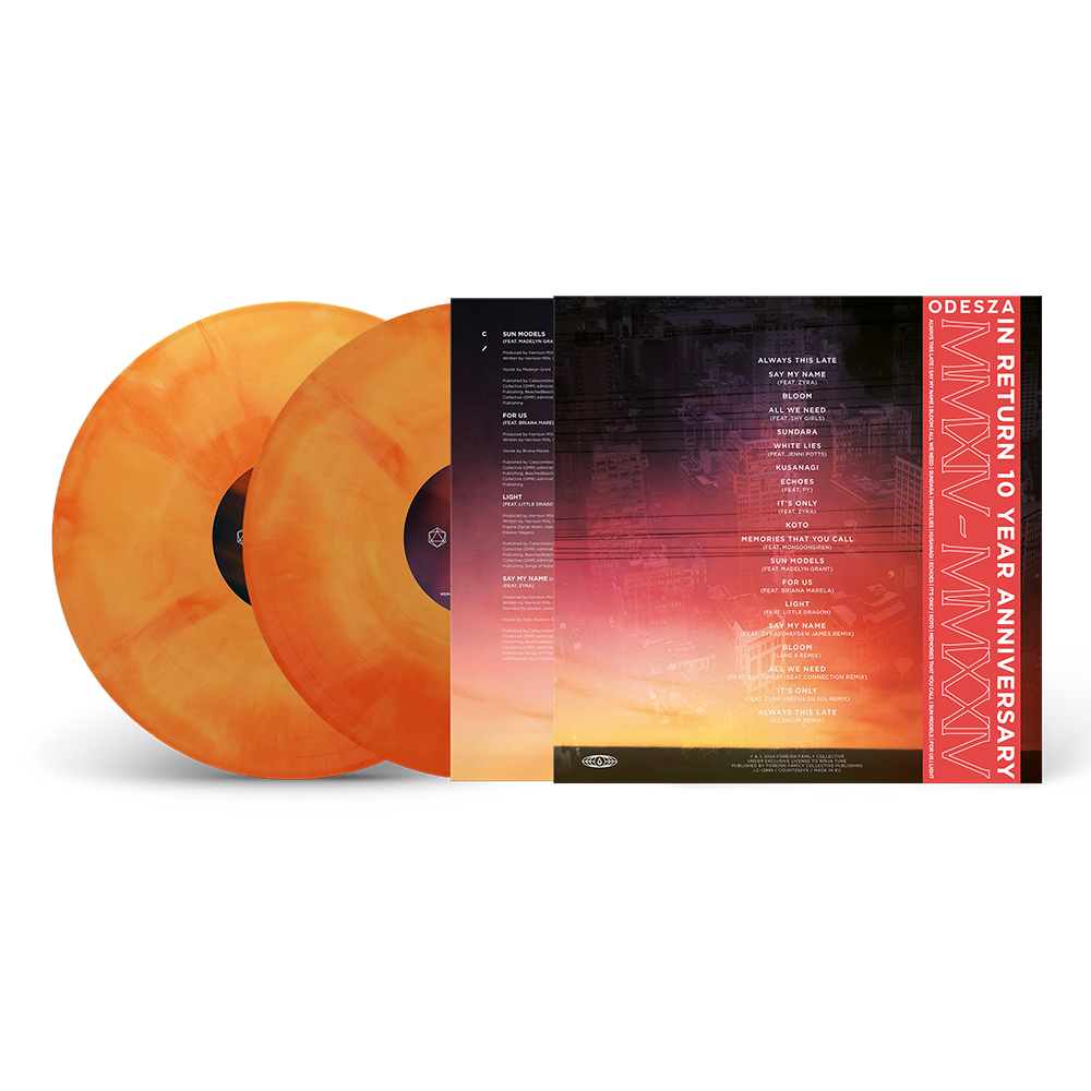 In Return (10 Year Anniversary Edition) 2LP - Sunset Marble Back