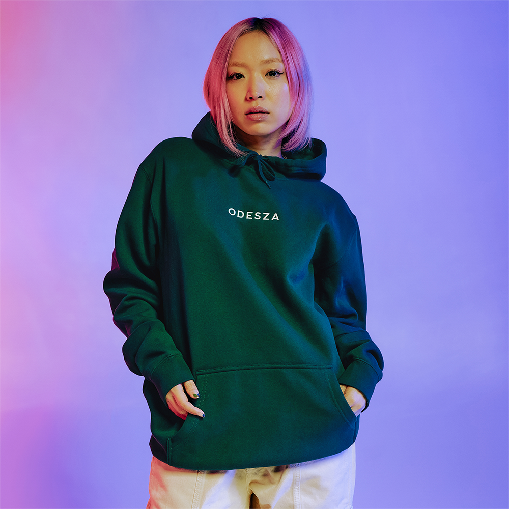 Embroidered Maze Hoodie