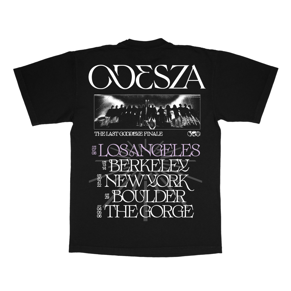 Los Angeles Finale T-Shirt (Black) Back