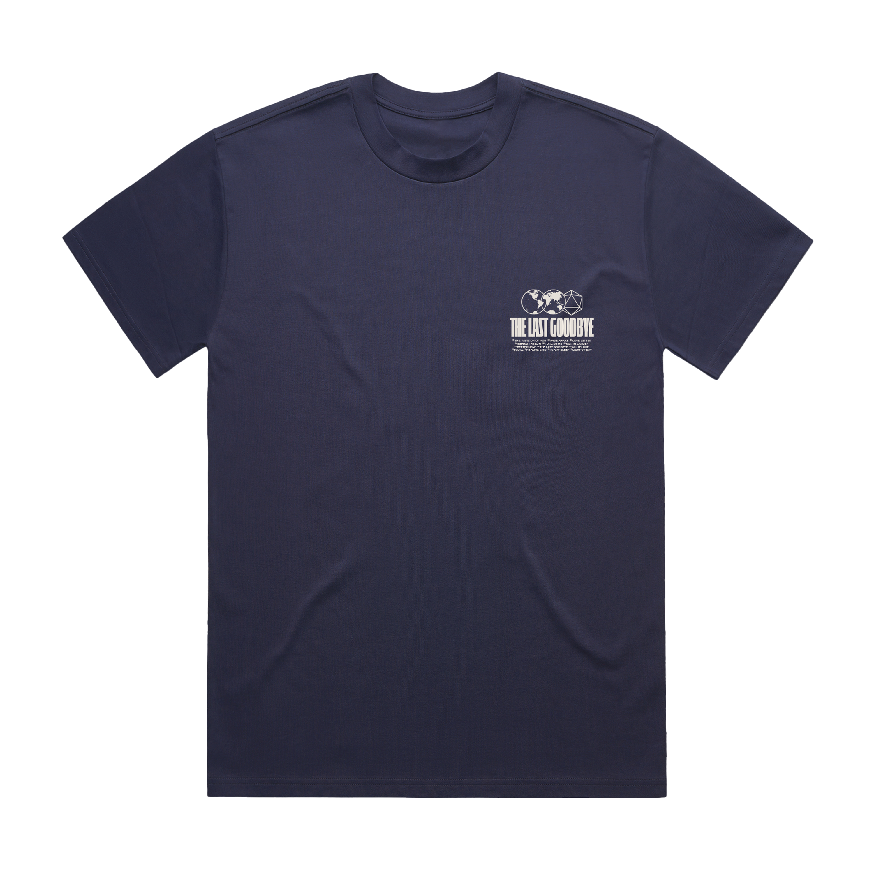 TLG Infinite Loop T-Shirt (Navy) Front