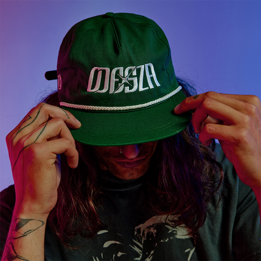ODESZA Starburst Hat (Green) Lifestyle