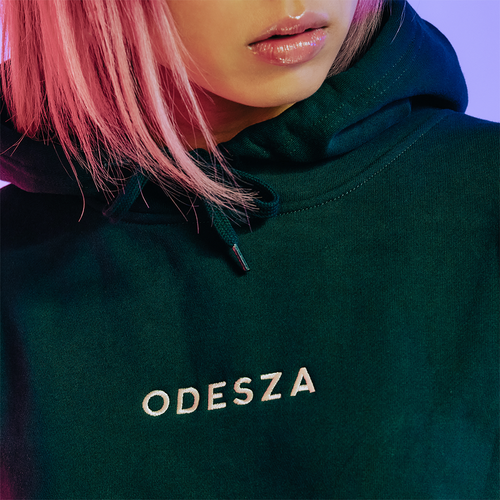 Embroidered Maze Hoodie