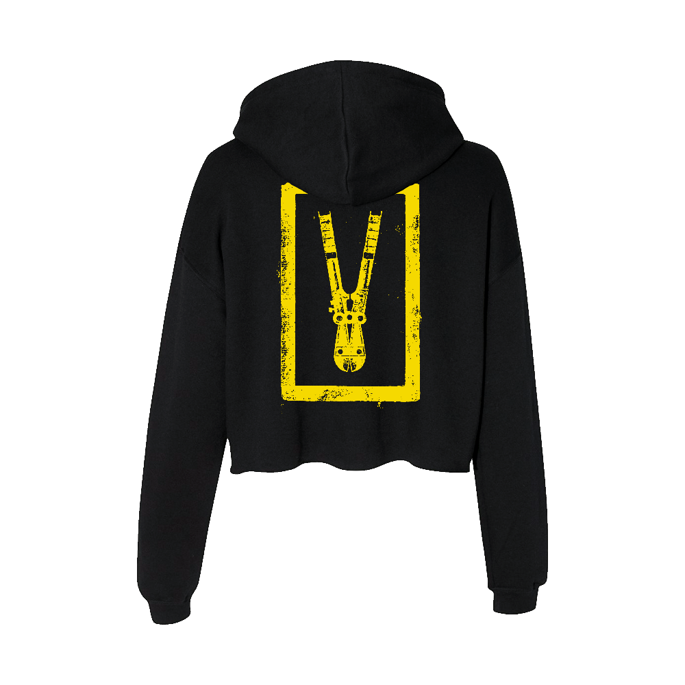 Bolt Cutter Crop Hoodie (Women's) Back